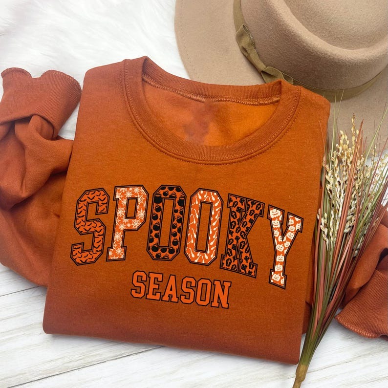 Retro Spooky Season Sweatshirt