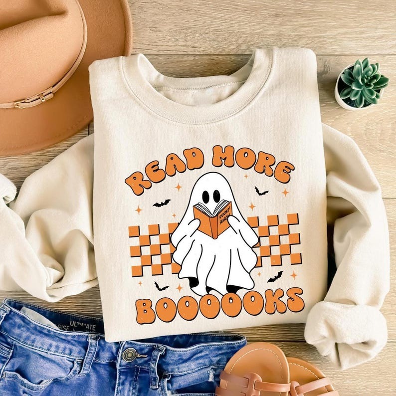 Read More Books Spooky Teacher Sweatshirt