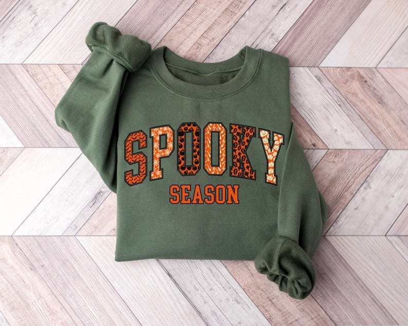 Retro Spooky Season Sweatshirt