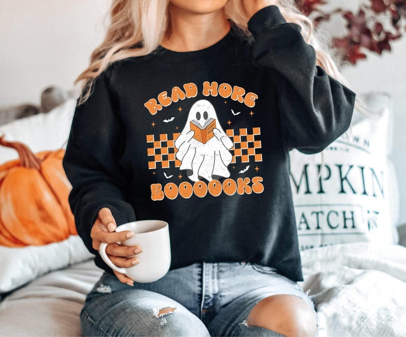Read More Books Spooky Teacher Sweatshirt