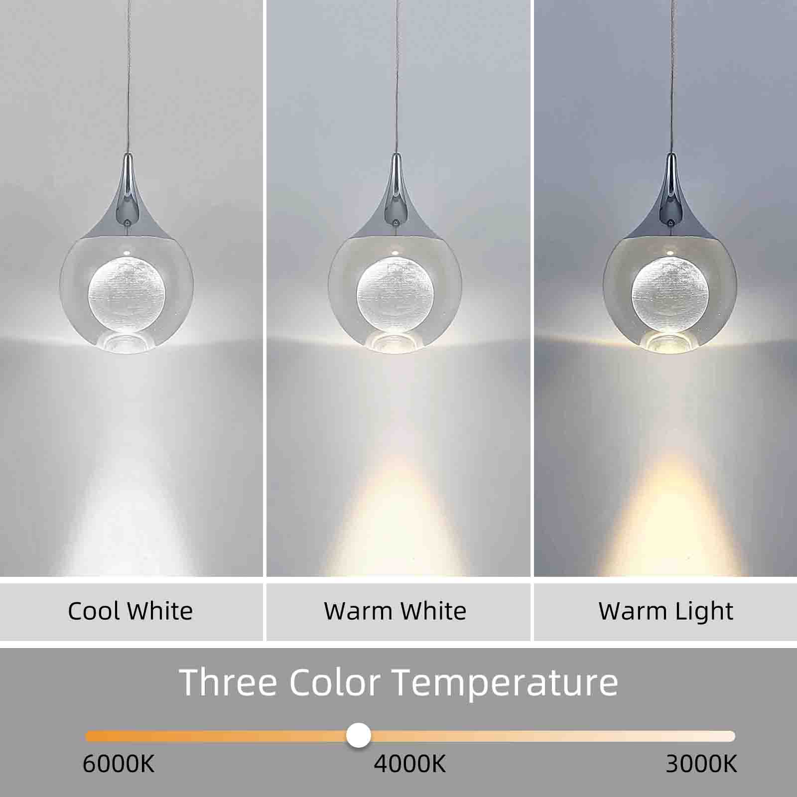 JoollySun Mini Ceiling Pendant For Bathroom Hanging Light Fixtures