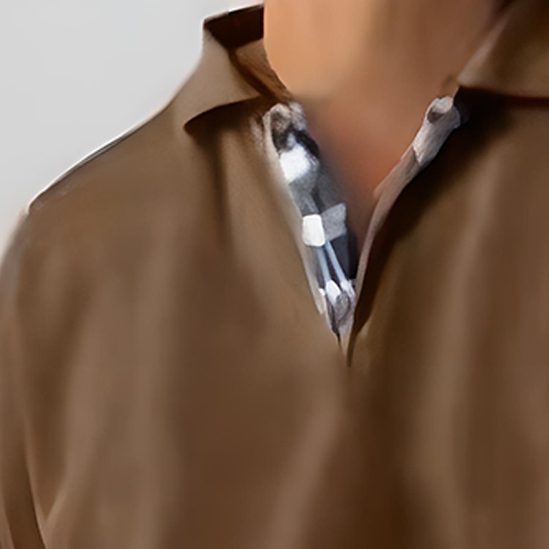 Men's Sweatshirt Pullover Hoodie Sweatshirt Pullover Button Up Hoodie Black White Pink Red Blue Lapel Plain Patchwork Sports & Outdoor Casual Daily Streetwear Cool Sportswear Spring &  Fall Clothing