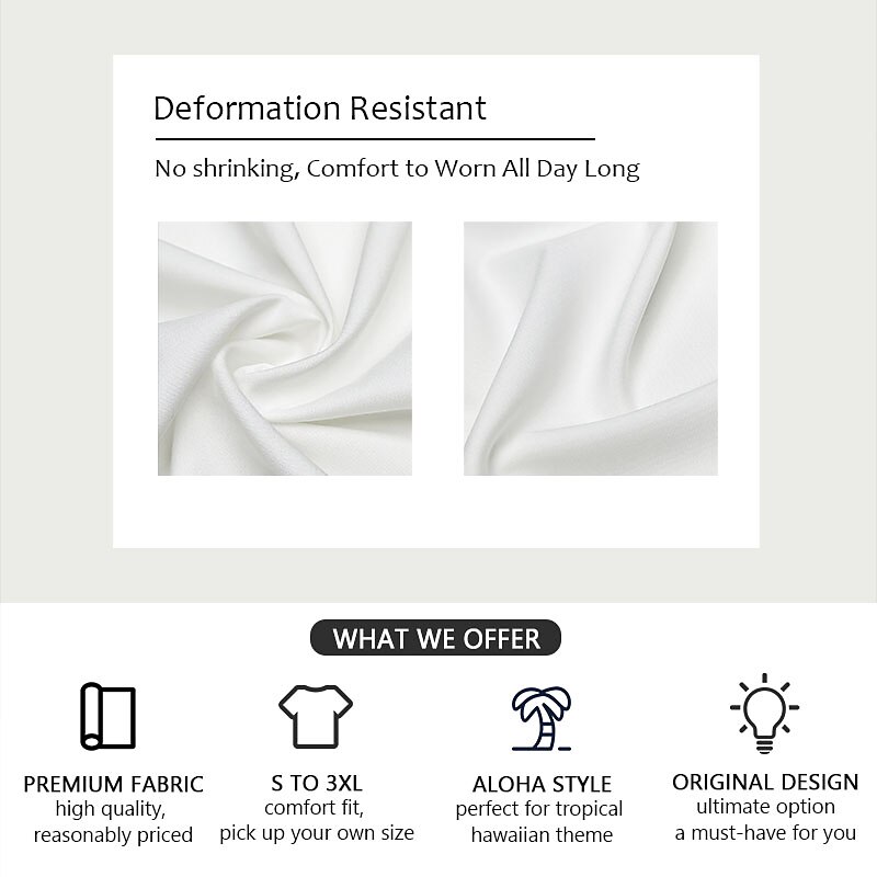 Men's Outdoor Street Casual Daily Summer Turndown Short Sleeve Shirt