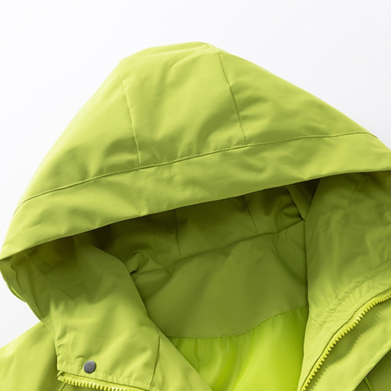 Men's Outdoor Jacket Softshell Jacket Hiking Jacket Outdoor Waterproof Windproof Hiking Outfits Hiking Clothes Spring Autumn / Fall Top Camping / Hiking / Caving Traveling Black Yellow Purple