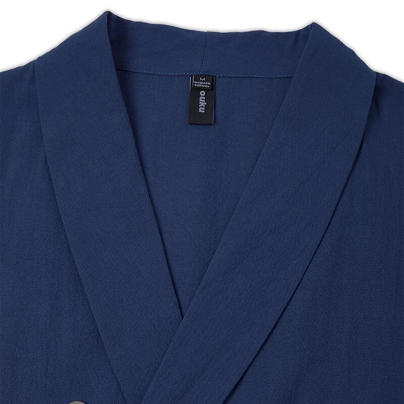 Men's Shirt Linen Shirt Summer Shirt Beach Shirt Coat Solid Color Formal Party Evening Wear White Navy Blue Khaki Long Sleeve Shawl Collar Spring &  Fall Cross-Seasons Clothing Apparel Buttons