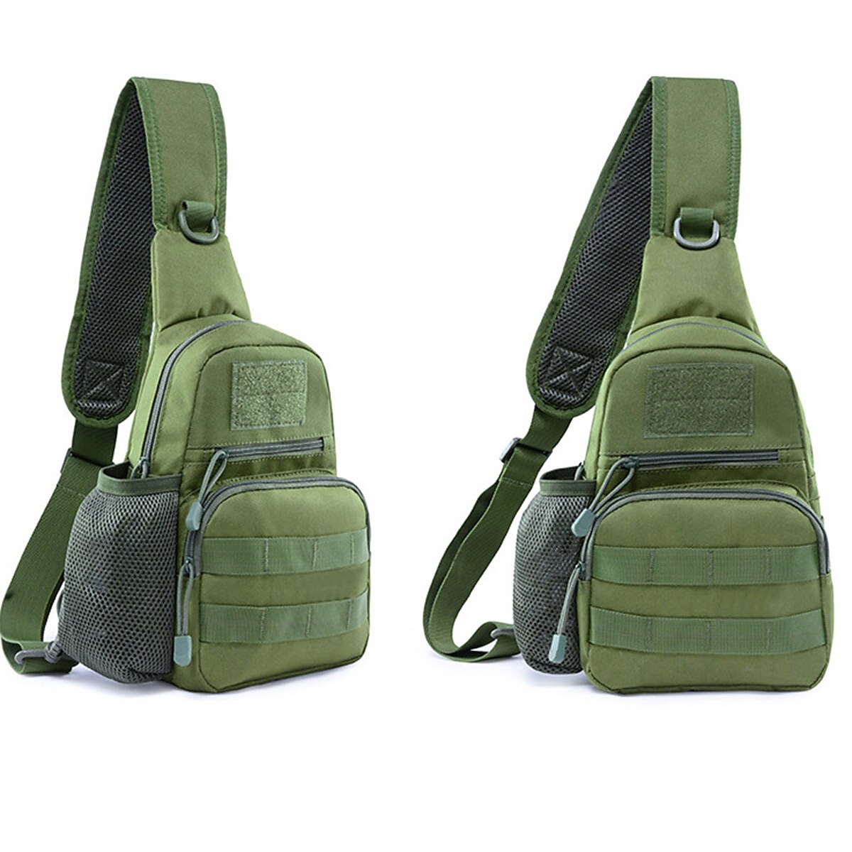 Hiking Backpack Hiking Sling Backpack Backpack Breathable Wearable Multifunctional Durable Outdoor Oxford Cloth ACU Color CP Color Jungle