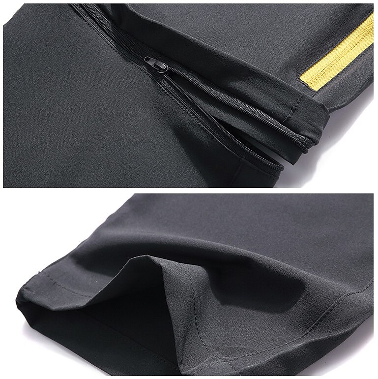 Men's Convertible Pants / Zip Off Outdoor Fishing Travel Hiking Cargo Work Safari Pants Trousers Summer Waterproof Quick Dry Lightweight Breathable Elastane Zipper Pocket Elastic Waist Bottoms