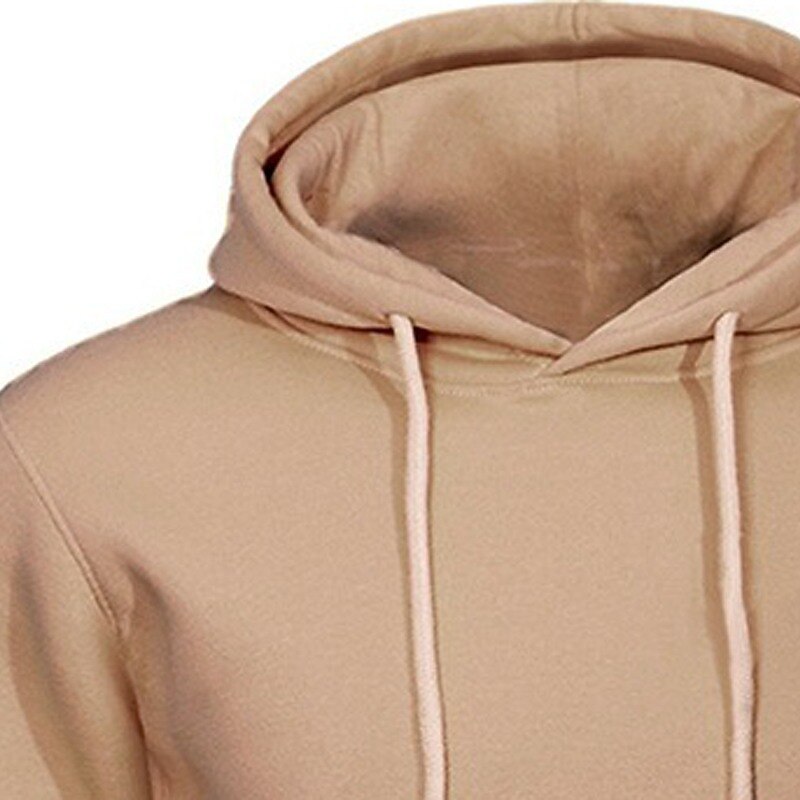 Men's Hoodie Pullover Hoodie Sweatshirt Apricot Black White Yellow Pink Hooded Plain Kangaroo Pocket Sports & Outdoor Casual Daily Streetwear Cool Sportswear All Seasons Clothing Apparel Hoodies