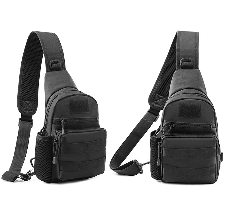 Hiking Backpack Hiking Sling Backpack Backpack Breathable Wearable Multifunctional Durable Outdoor Oxford Cloth ACU Color CP Color Jungle