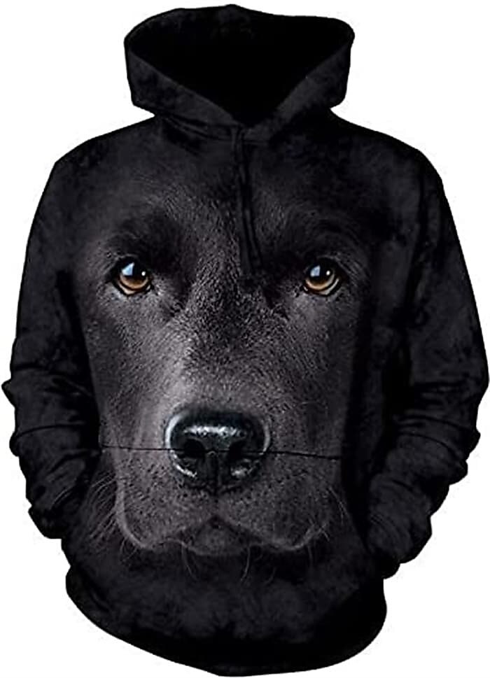 Men's Dog Graphic Prints Hoodie Sweatshirt Hoodie Long Sleeve Hooded Sweatshirt Hooded Sportswear 3D Print Casual Daily Sports 1 2 Print Front Pocket Spring &  Fall Designer