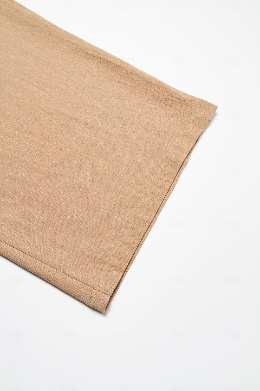 Men's Cargo Pants Linen Pants Trousers Summer Pants Drawstring Multi Pocket Straight Leg Plain Comfort Breathable Outdoor Daily Going out Linen / Cotton Blend Fashion Casual White