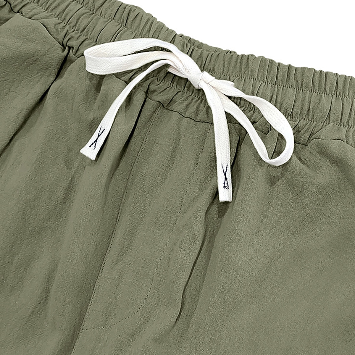 Men's Linen Pants Trousers Summer Pants Baggy Pants Pocket Elastic Waist Straight Leg Solid Color Plain Comfort Comfortable Full Length Casual Daily Holiday Vacation Fashion Blue Black Inelastic