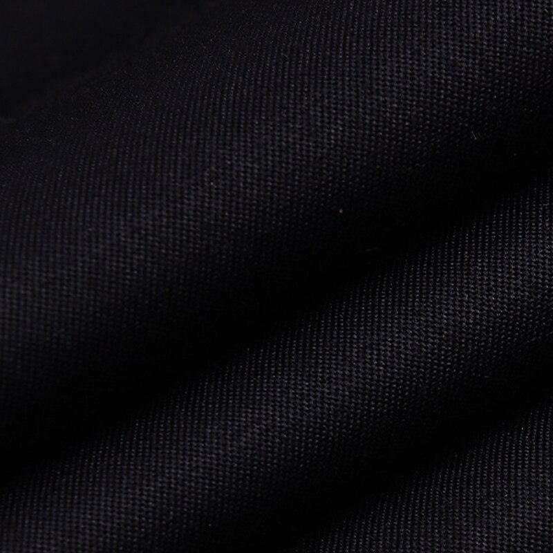 Men's Shirt Dress Shirt Light Blue Black White Long Sleeve Plain Lapel Summer Office & Career Wedding Party Clothing Apparel