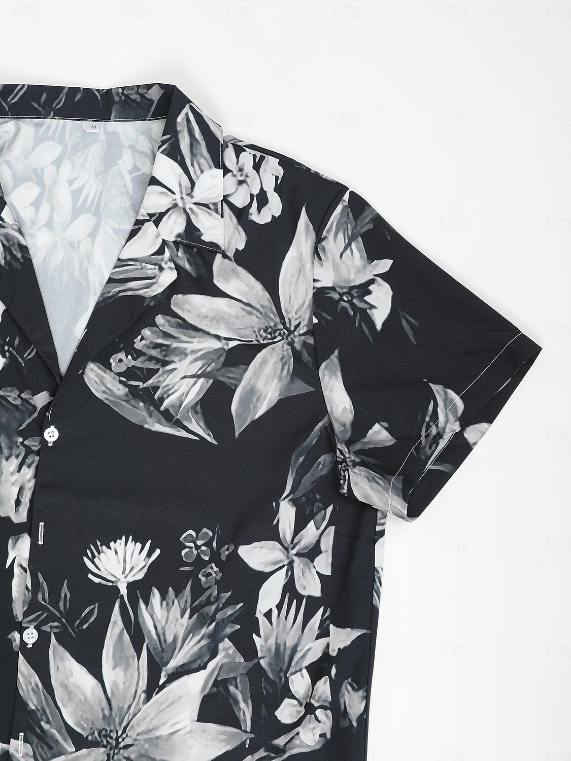 Men's Shirt Camp Collar Shirt Graphic Shirt Aloha Shirt Floral Turndown Black White Yellow Blue Purple Print Outdoor Street Short Sleeve Button-Down Clothing Apparel Fashion Designer Casual Breathable