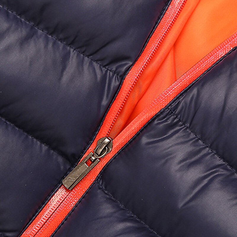 Men's Winter Quilted Zipper Pocket Hiking Windproof Warm Outdoor Quilted Solid / Plain Color Puffer Jacket