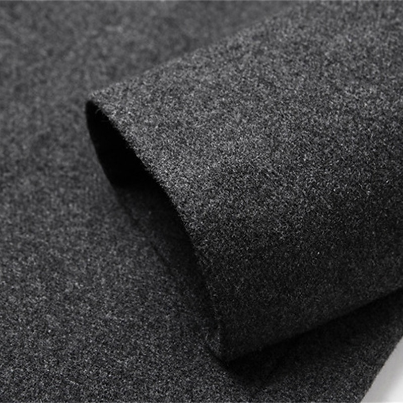 Men's Peacoat Trench Coat Vacation Daily Fall Winter Polyester Windproof Outerwear Clothing Apparel Fashion Classic Plain Pocket Stand Collar Single Breasted