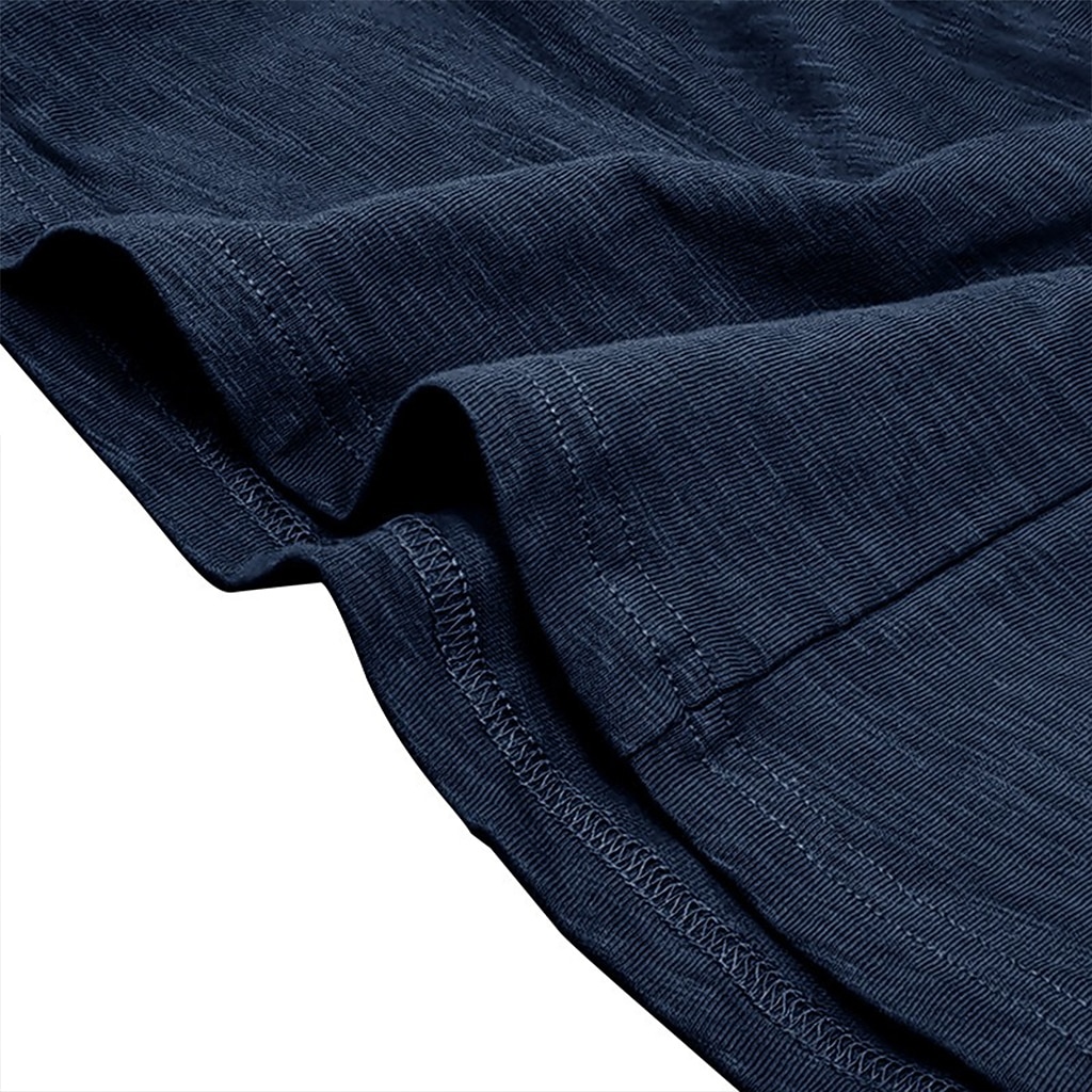 Men's Henley Shirt Tee Top Long Sleeve Shirt Long Sleeve Solid Color Fashion Daily Buttons Henley Outdoor Casual Summer Dark Brown Dark Grey Dark Red Henley T-Shirt