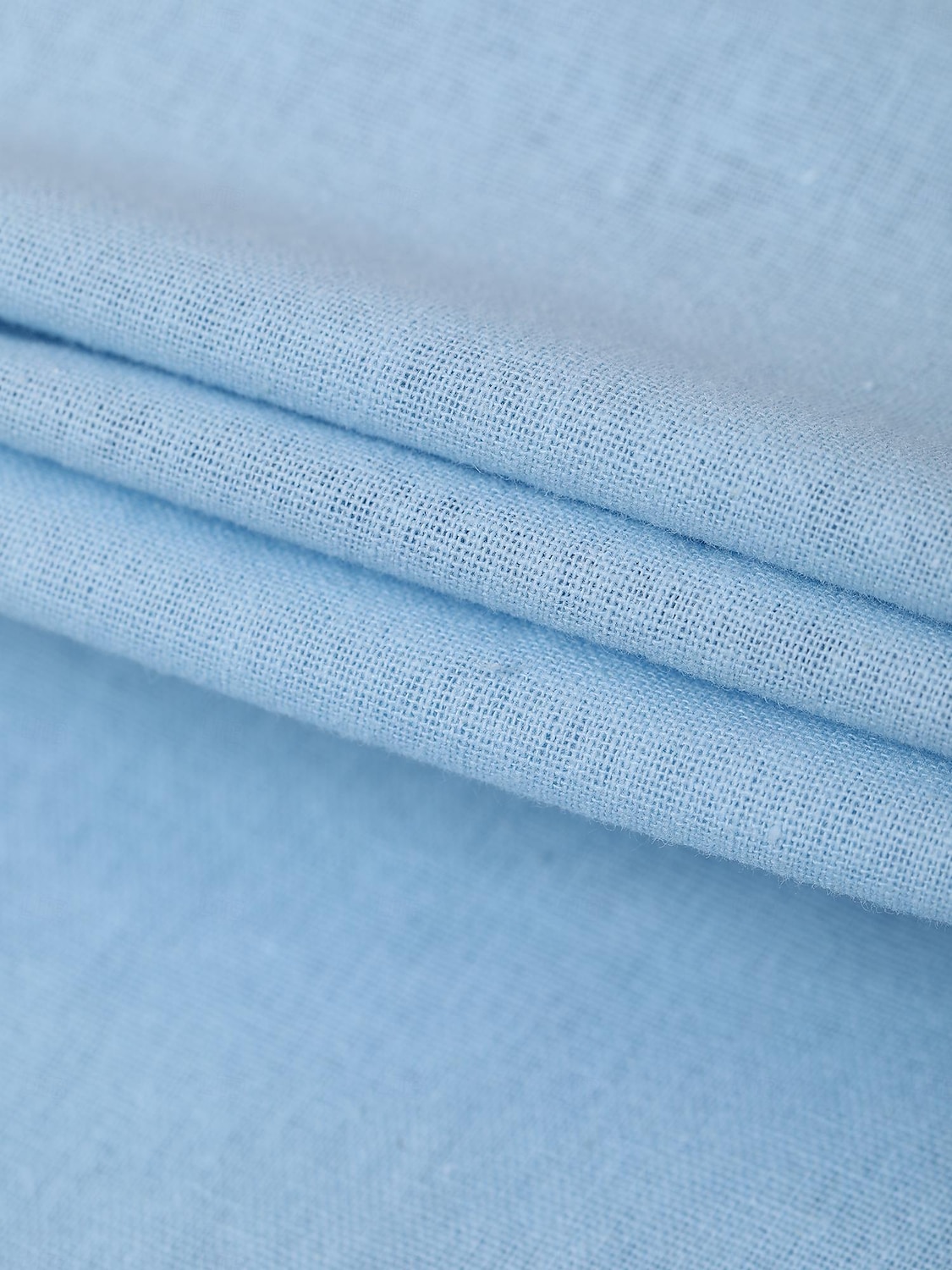 Men's Shirt Linen Shirt Guayabera Shirt Band Collar Shirt Summer Shirt Beach Wear Plain Vacation Curise Black White Blue Green Short Sleeve Collar Summer Clothing Apparel