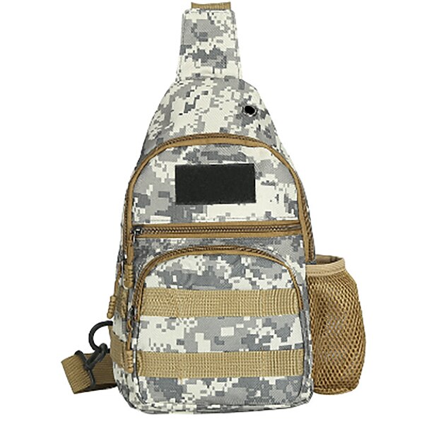 Hiking Backpack Hiking Sling Backpack Backpack Breathable Wearable Multifunctional Durable Outdoor Oxford Cloth ACU Color CP Color Jungle