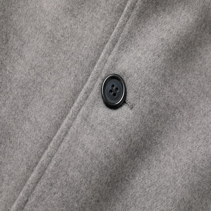 Men's Winter Coat Trench Coat Office & Career Daily Wear Winter Polyester Thermal Warm Washable Outerwear Clothing Apparel Fashion Warm Ups Solid Colored Pocket Lapel Single Breasted