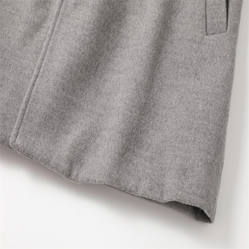 Men's Winter Coat Trench Coat Office & Career Daily Wear Winter Polyester Thermal Warm Washable Outerwear Clothing Apparel Fashion Warm Ups Solid Colored Pocket Lapel Single Breasted