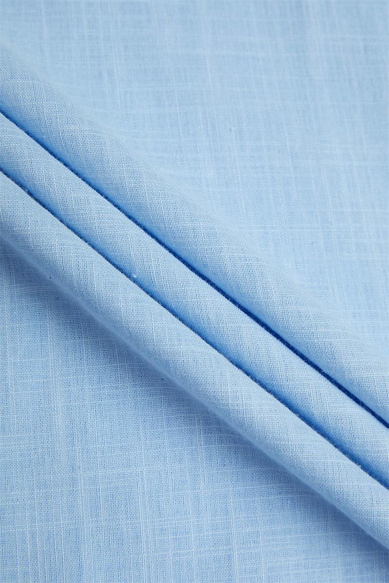 Men's Linen Shirt Popover Shirt Casual Shirt Band Collar Shirt Beach Shirt Black White Pink Blue Long Sleeve Plain Henley Spring & Summer Hawaiian Holiday Clothing Apparel