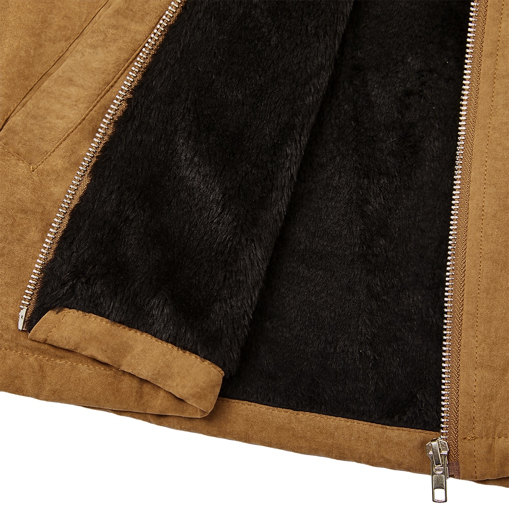 Men's Hoodie Full Zip Hoodie Sherpa Linend Army Green Blue Brown Gray Hooded Plain Pocket Sports & Outdoor Daily Holiday Vintage Streetwear Casual Fall & Winter Clothing Apparel Hoodies Sweatshirts