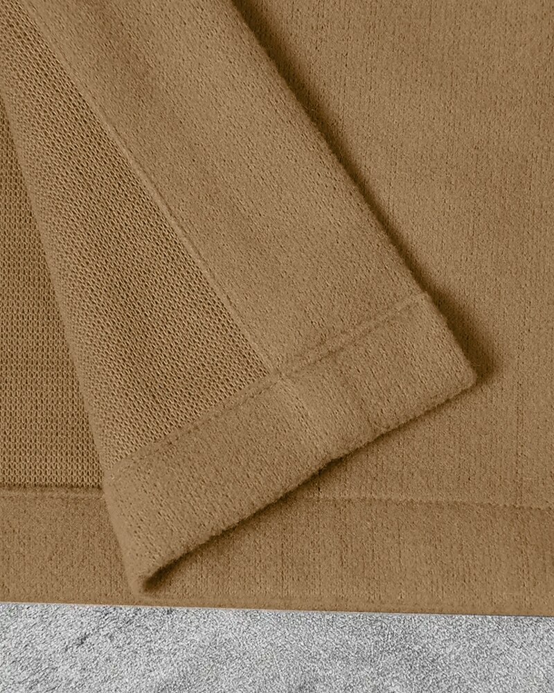 Men's Shirt Jacket Casual Jacket Vacation Daily Breathable Pocket Spring Fall Plain Fashion Classic Lapel Regular Dark Gray Black Navy Blue Khaki Light Grey Jacket