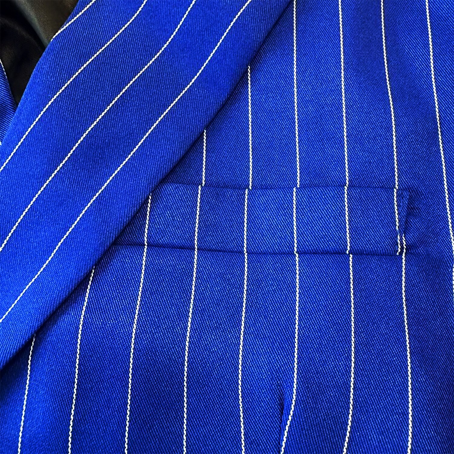 Men's Graduation Blazer Cocktail Attire Business Formal Evening Wedding Party Only tops Fashion Casual Summer Spring &  Fall Polyester Stripes Pocket Casual / Daily Single Breasted Blazer Black White