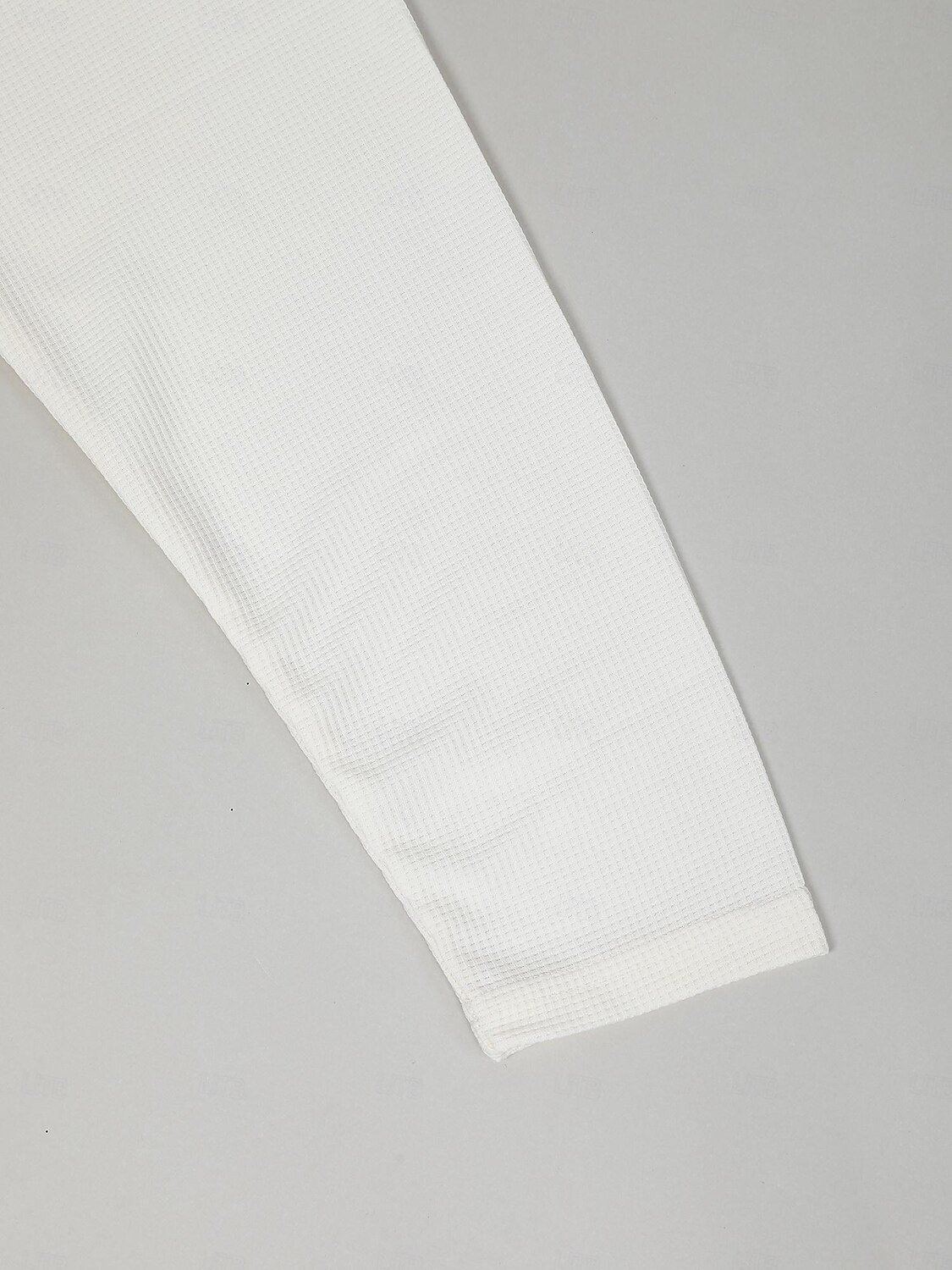 Men's T shirt Tee Waffle Shirt Tee Top Long Sleeve Shirt Plain Hooded Street Vacation Long Sleeve Clothing Apparel Fashion Designer Basic