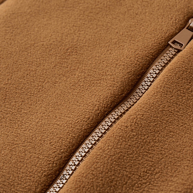 Men's Hoodie Full Zip Hoodie Zip Hoodie Sweatshirt Zip Up Hoodies Sherpa Fleece Hoodie Blue Black Army Green Brown Hooded Plain Zip Up Pocket Sports & Outdoor Daily Holiday Polyester Streetwear Basic