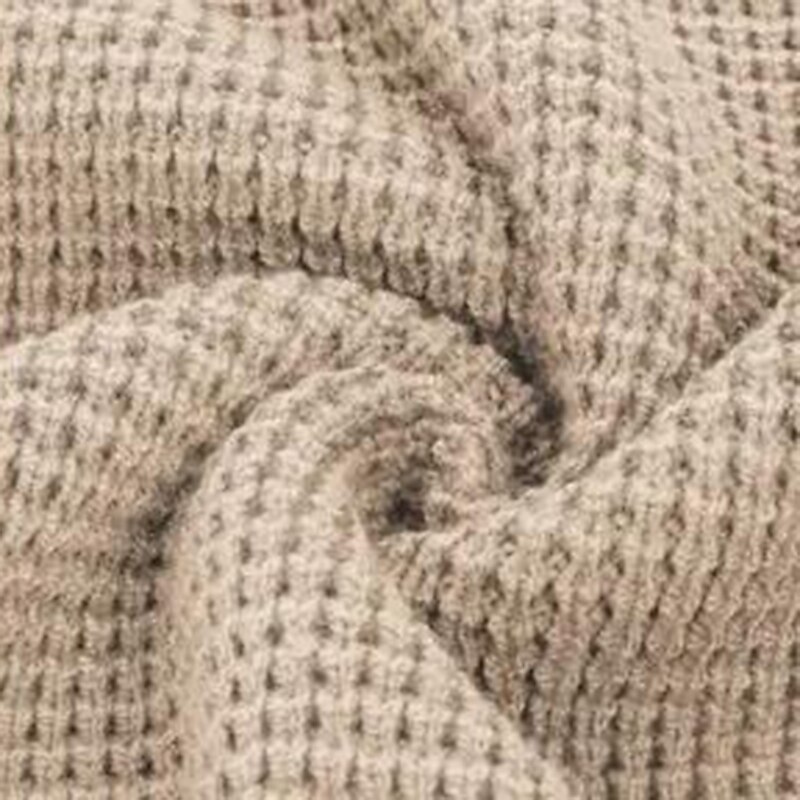 Men's Knitwear Pullover Waffle Knit Regular Knit Plain Crew Neck Modern Contemporary Casual Work Daily Wear Clothing Apparel Fall & Winter Black White S M L