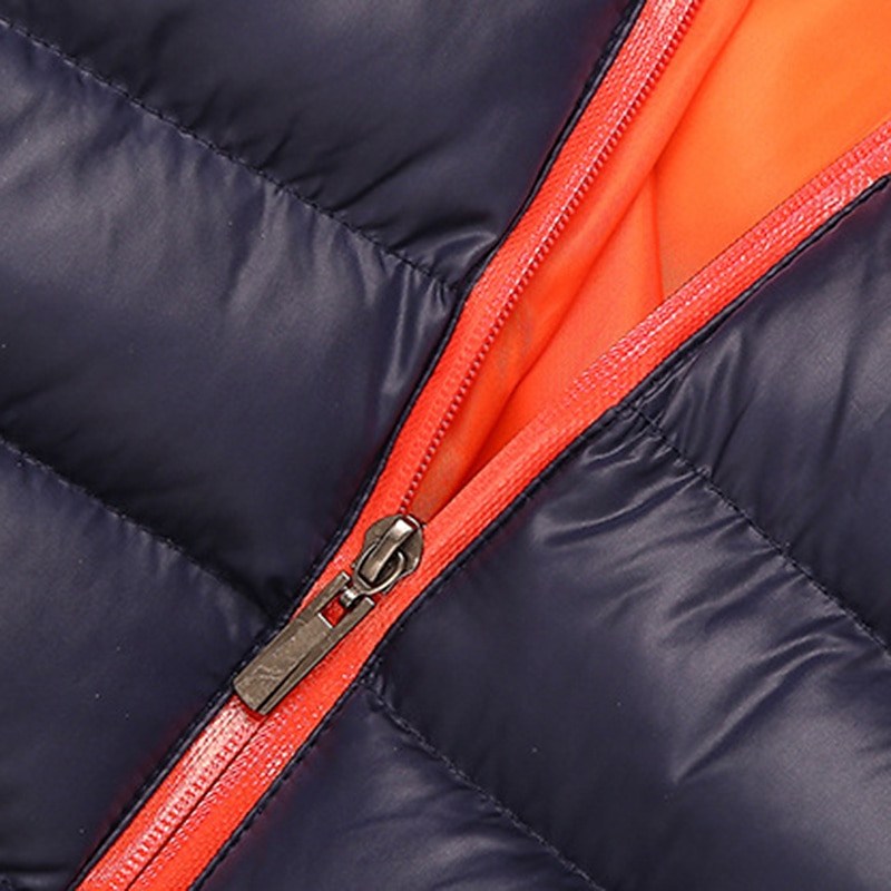 Men's Winter Coat Winter Jacket Puffer Jacket Quilted Jacket Zipper Pocket Hiking Windproof Warm Outdoor Winter Quilted Solid / Plain Color Black Burgundy Blue Dark Blue Puffer Jacket