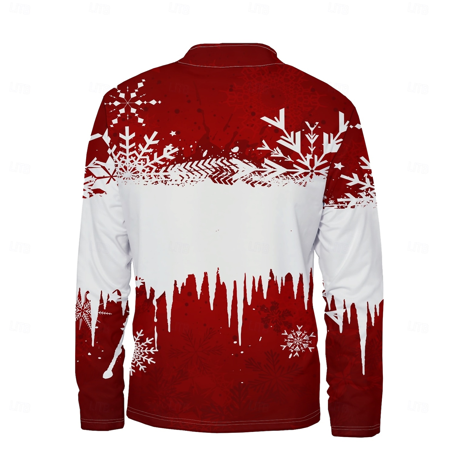 New Year Christmas Men's Sweatshirt Long Sleeve Sweatshirt 3D Print Vacation Going out Streetwear Print Spring &  Fall
