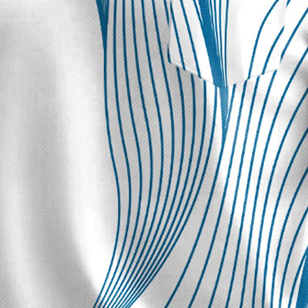 Men's Geometic Line Polo Short Sleeve Polo Shirts Collared Shirts Business Casual Outdoor Athleisure Daily Wear Buttons 3D Print Summer Black Red Blue