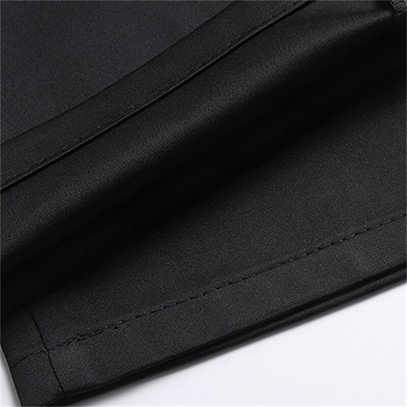 Men's Chinos Pocket Plain Comfort Breathable Wedding Business Casual Fashion Formal Stretchy Dress Pants
