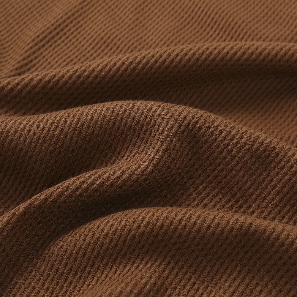 Men's Waffle Henley Shirt Tee Plaid Checkered Henley Outdoor Casual Short Sleeve Button Clothing Apparel Fashion Designer Comfortable