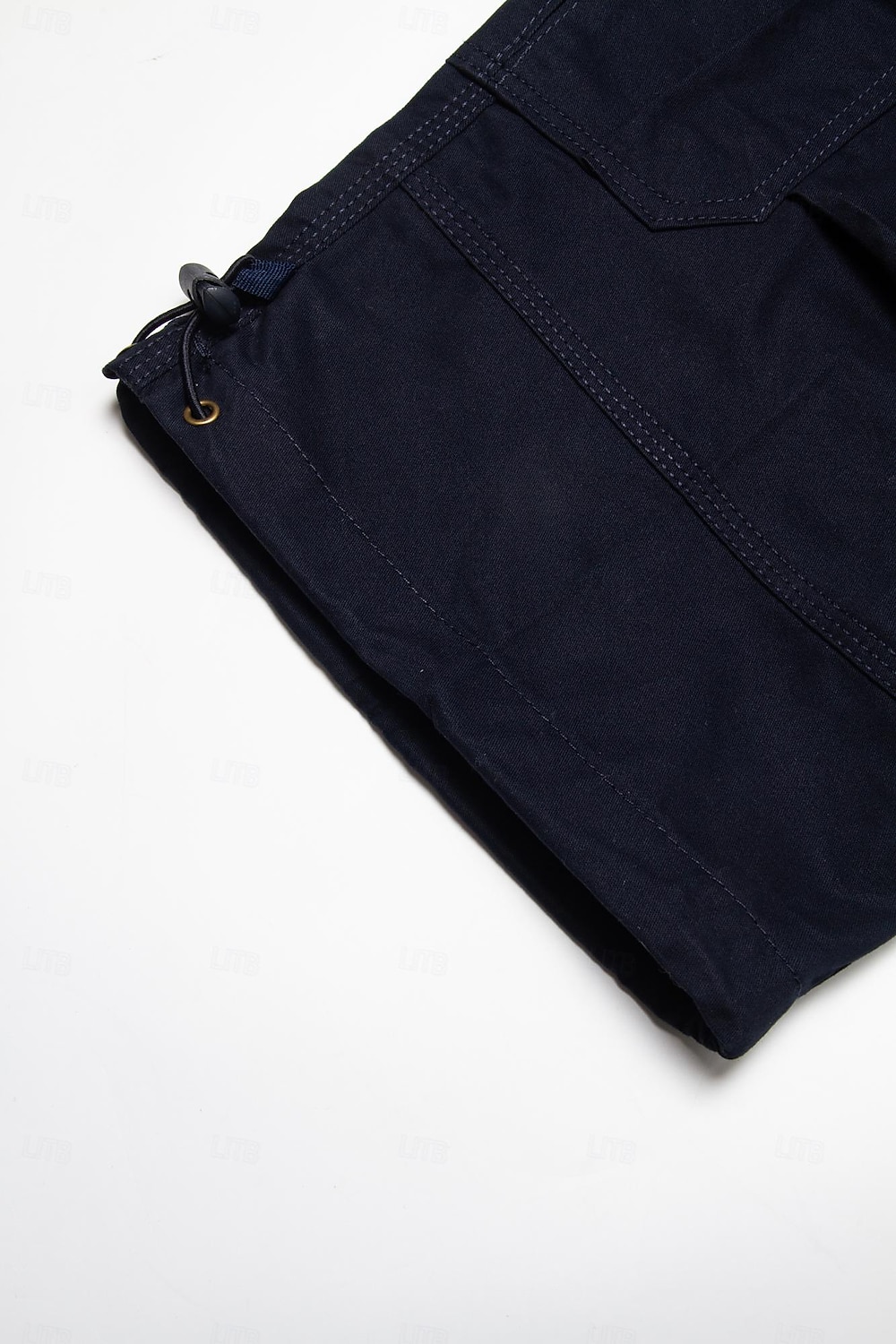 Men's Cargo Pants Cargo Trousers Work Pants Crop Multi Pocket Plain Camouflage Comfort Breathable Calf-Length Casual Daily Streetwear Cotton Blend Sports Fashion turmeric Black Micro-elastic