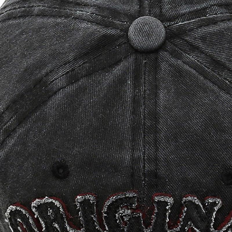 Men's Baseball Cap Sun Hat Trucker Hat Black Navy Blue Cotton Embroidered Vintage Fashion Casual Street Daily Letter Adjustable Sunscreen Breathable