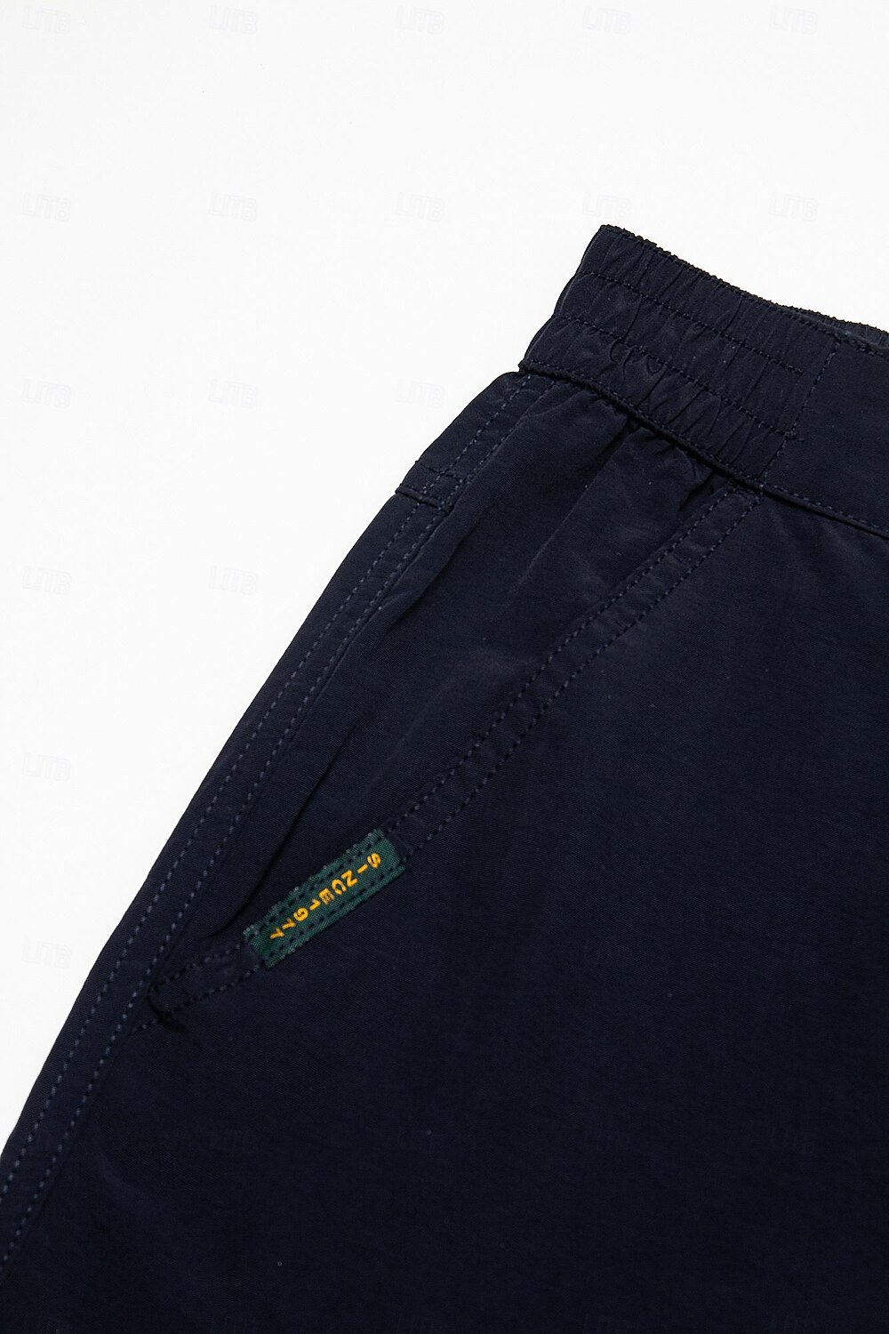 Men's Cargo Pants Cargo Trousers Hiking Pants Embroidered Elastic Waist Solid Color Breathable Quick Dry Work Streetwear Stylish Casual Black Army Green