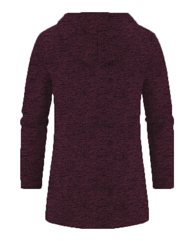 Men's Overcoat Trench Coat Long Trench Coat Vacation Daily Spring Winter Polyester Windproof Warm Outerwear Clothing Apparel Fashion Classic Plain Pocket Hooded Zipper