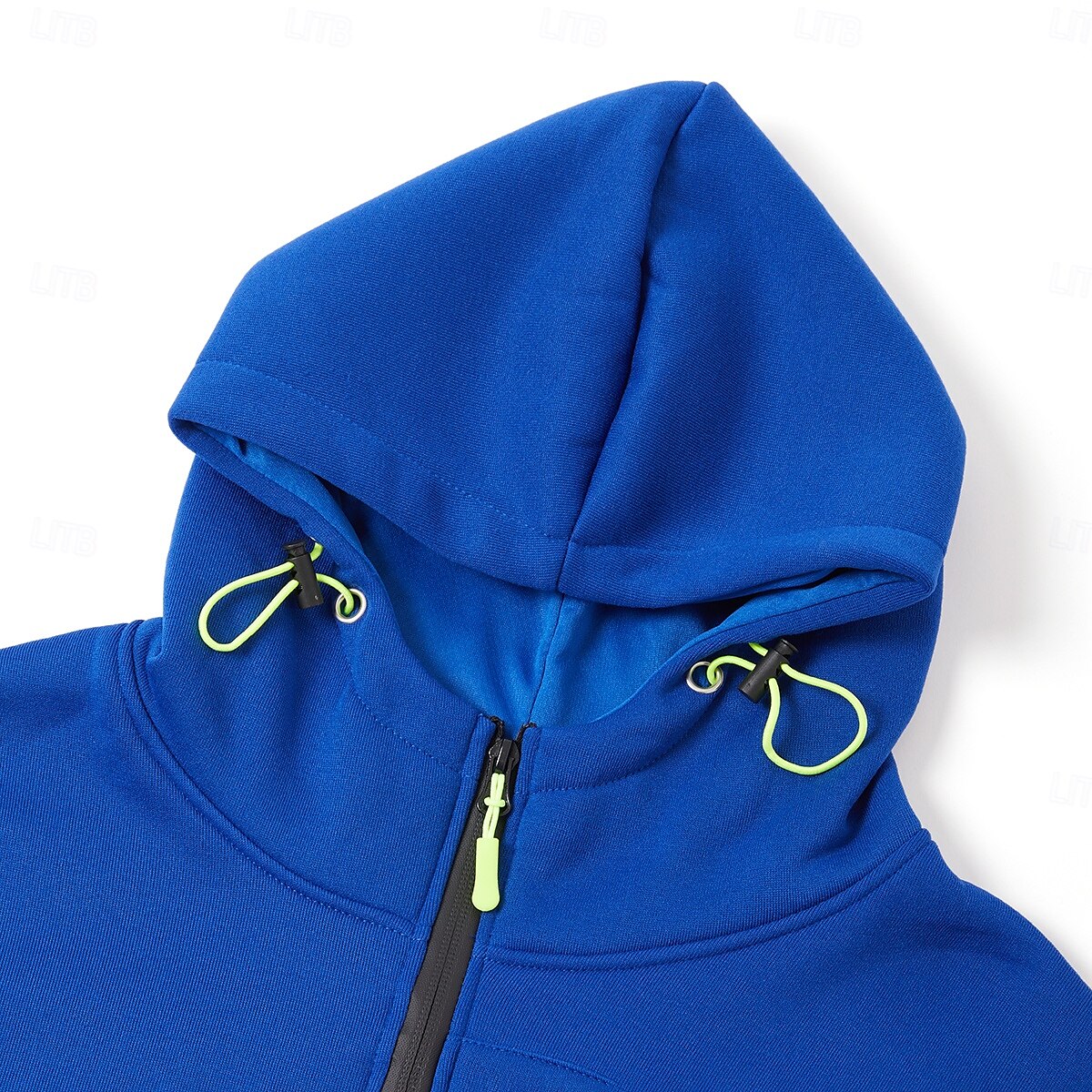 Men's Hoodie Full Zip Hoodie Fleece Hoodie Black White Wine Navy Blue Royal Blue Hooded Plain Zipper Pocket Sports & Outdoor Daily Holiday Polyester Streetwear Cool Casual Spring &  Fall Clothing