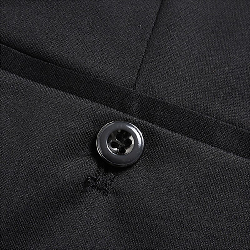 Men's Chinos Pocket Plain Comfort Breathable Wedding Business Casual Fashion Formal Stretchy Dress Pants