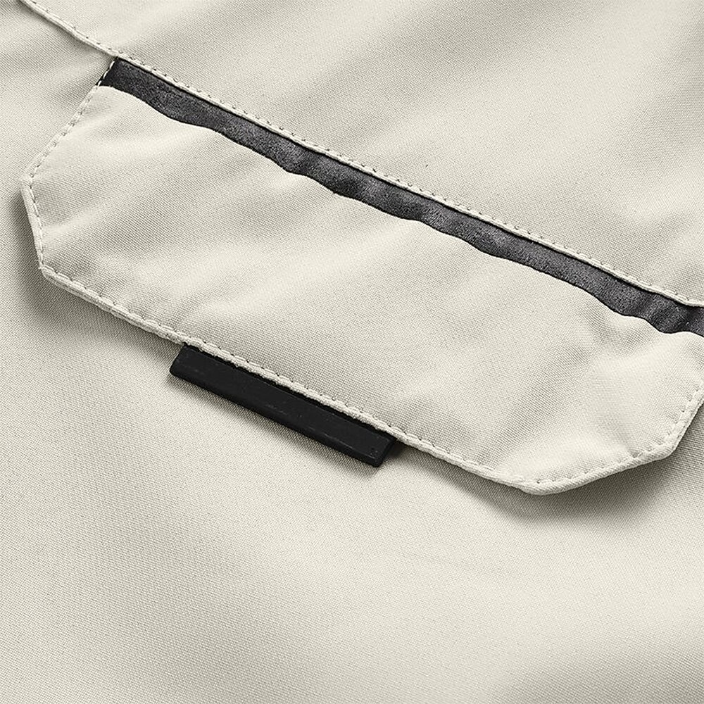 Men's Winter Coat Winter Jacket Sport Coat Waterproof Outdoor Jacket Camping & Hiking  Windbreaker Zipper Pocket Fall Winter Solid Color Fashion Streetwear Hooded Regular Wine Black White Army Green