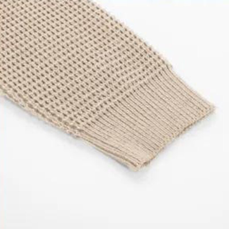 Men's Knitwear Pullover Waffle Knit Regular Knit Plain Crew Neck Modern Contemporary Casual Work Daily Wear Clothing Apparel Fall & Winter Black White S M L