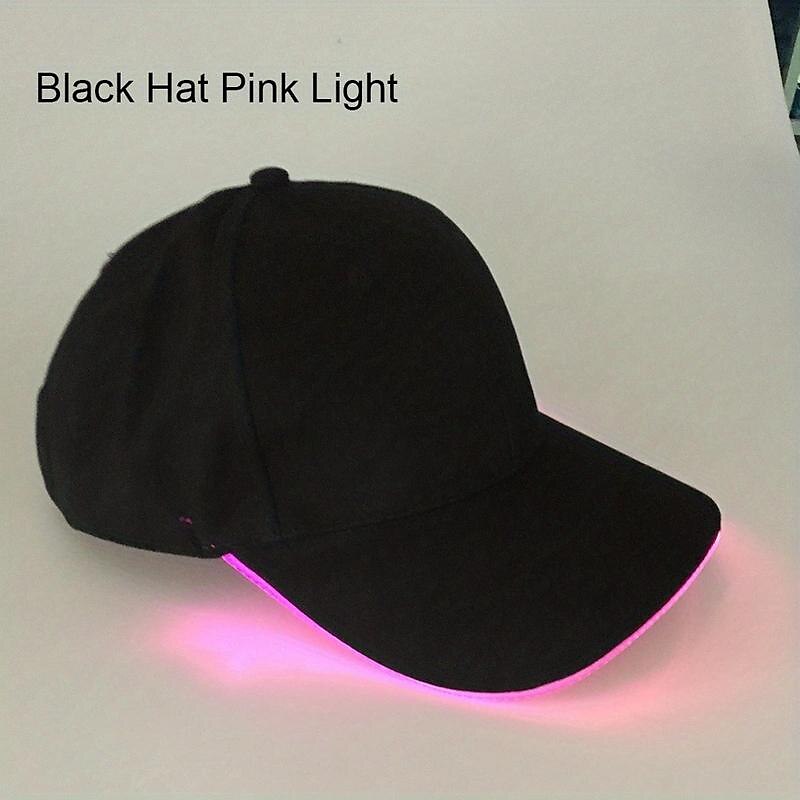 Led Luminous Hat Luminous Baseball Cap Outdoor Sun Visor Sunscreen Cap Luminous Cap