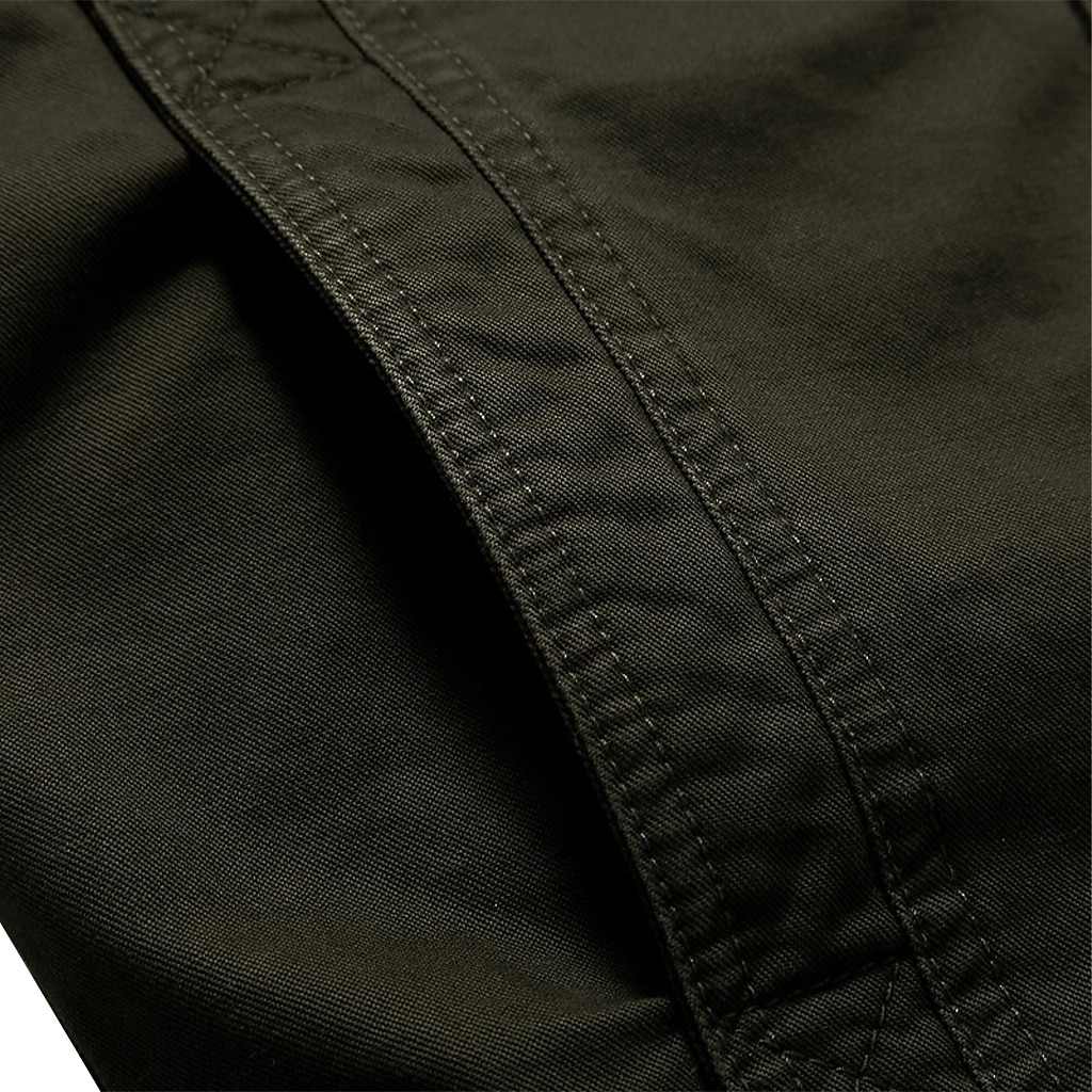 Men's Bomber Jacket Varsity Jacket Tactical Jacket Casual Wearable Multi Pocket Spring Fall Winter Military Military Style Stand Collar Regular Cotton Black Khaki Army Green Jacket