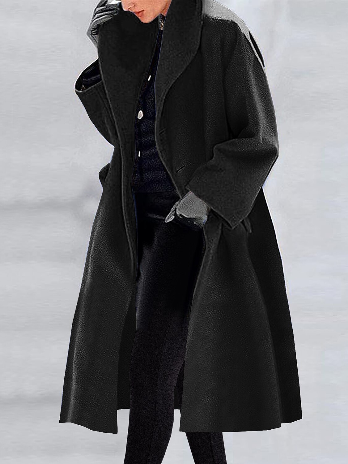 Shepicker Women's Winter Long Overcoat