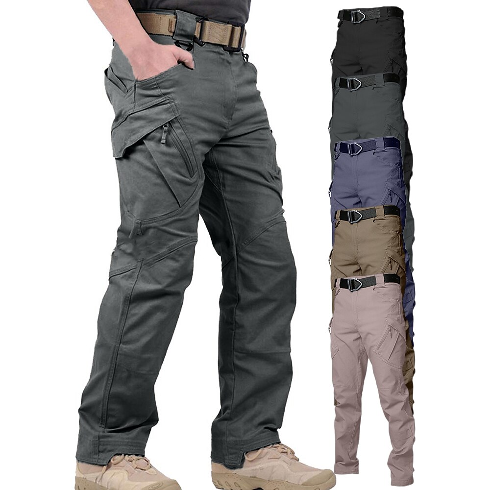 Men's  Tactical Solid Color Ripstop Breathable Going out Streetwear Designer Casual Cargo Pants