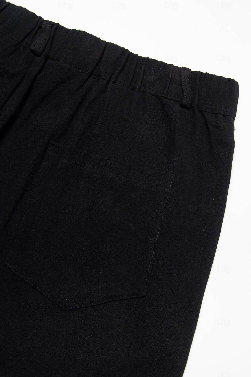 Men's Shorts Linen Shorts Summer Shorts Pleated Shorts Pocket Pleats Straight Leg Plain Comfort Breathable Short Casual Daily Holiday Fashion Designer Black White